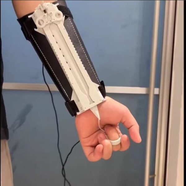 Recoil extendable wrist blade, Assassin's Creed radish wrist blade, wrist arrow, recoil launcher, stress-relieving cool toy for boys - 图片 2